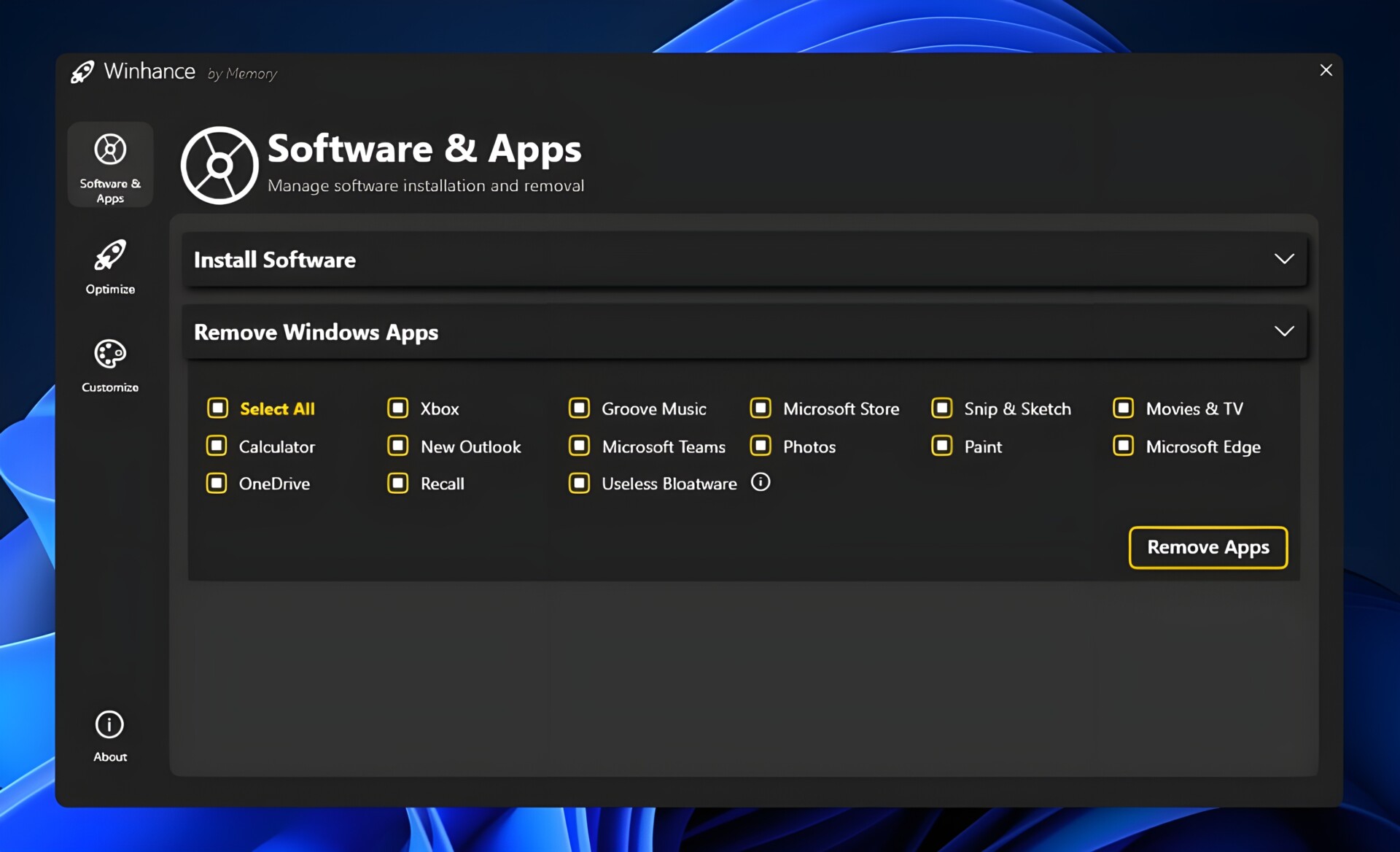 Winhance: The Ultimate Windows Optimization Tool for Performance & Customization