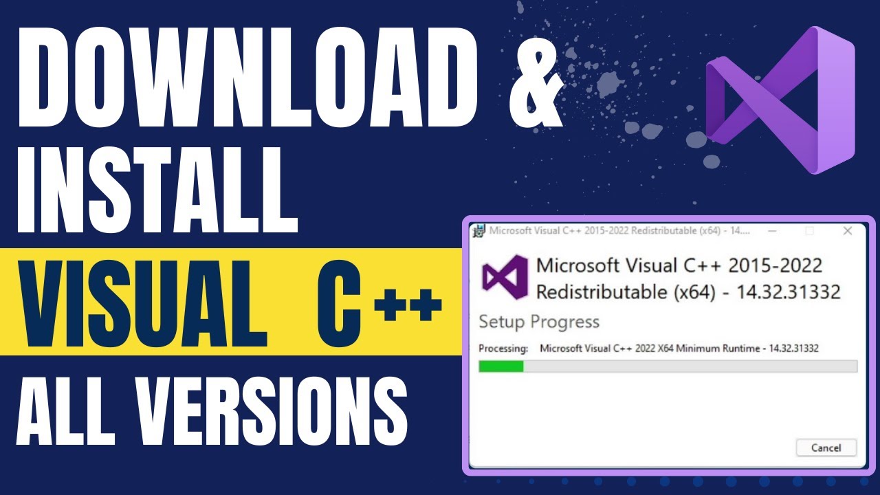 Get Visual C++ Redistributable Runtimes All-in-One | 2025