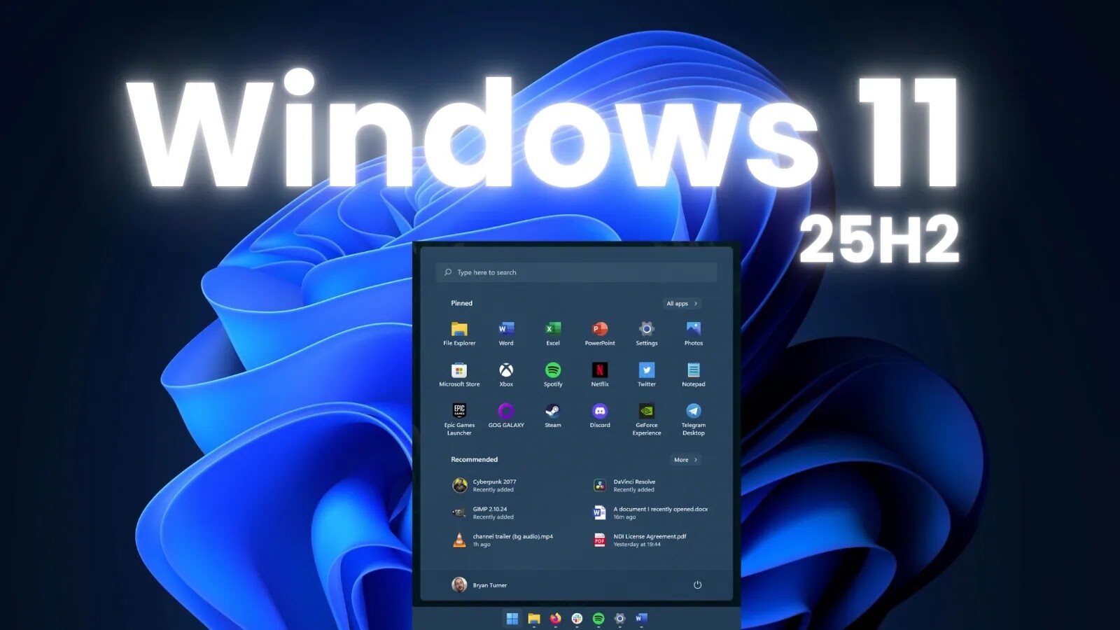 Windows 11 PRO 25h2 Pre-Release | Current Year