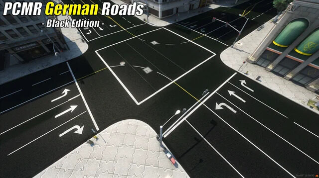 Black German Roads PCMR | MOD | GTA V
