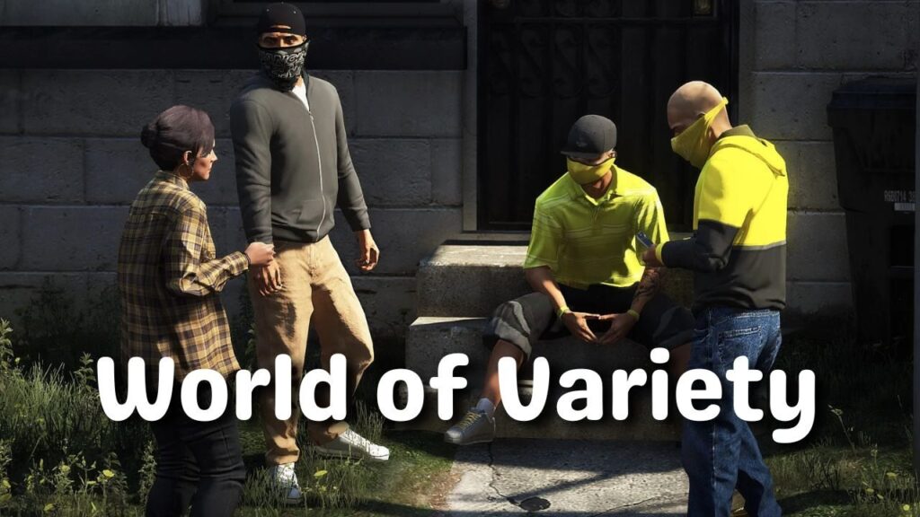 World of Variety v1.0.4 | MOD | GTA V | Current Year